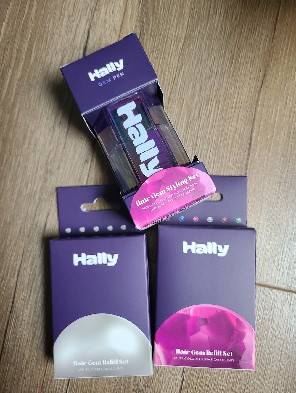 Hally Hair Gem (Dispenser & Refills)